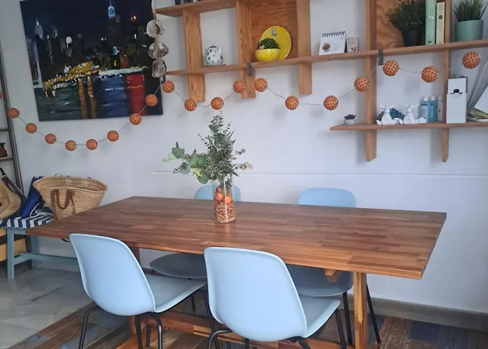 Con Jardin Y Piscina Pet Friendly 아파트 마르베야